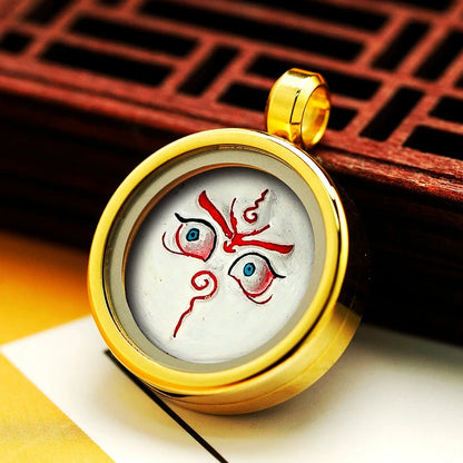 Thangka Paintings Exquisite Round Pendant