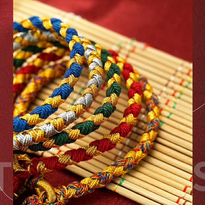 (Unfinished Goods) Tibetan DIY Hand-woven Bracelet