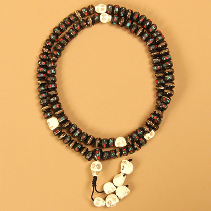 Tibetan Yak Bone Mala Beads