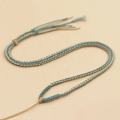 (Unfinished Goods) Tibetan DIY Hand-woven Necklace Rope-S59