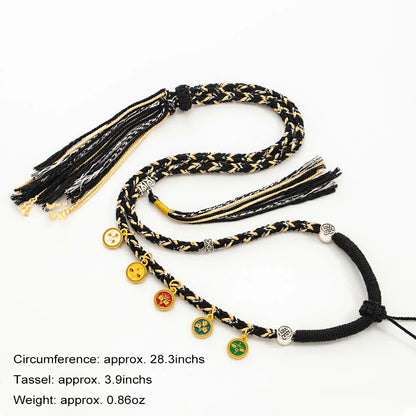 (Unfinished Goods) Tibetan DIY Hand-woven Necklace Rope