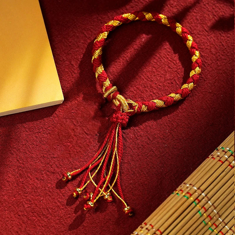 (Unfinished Goods) Tibetan DIY Hand-woven Bracelet