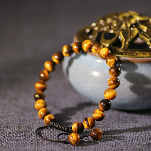 Yellow Tiger Eye Bracelet